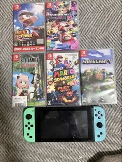 Nintendo Switch 本体 ソフト5本セット