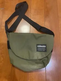 milesto オリーブ ショルダーバッグ