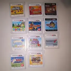 動作未確認Nintendo 3DS ソフト 11本セット まとめ売り