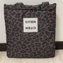 未使用✭CITEN レオパード柄 トートバッグ 　　 雑誌付録