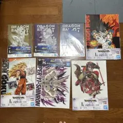 ドラゴンボール 一番くじ クリアファイル ポスター セット