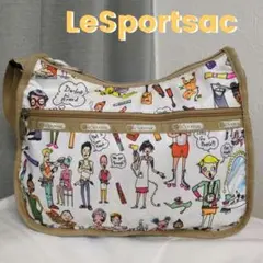 LeSportsac イラストプリント ショルダーバッグ ClassicHobo