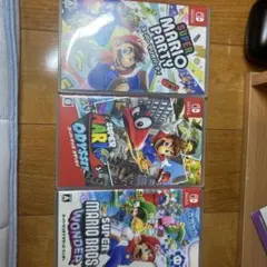 Nintendo Switch マリオソフト3本セット