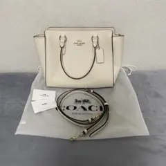 COACH 2way ショルダーバッグ アイボリー