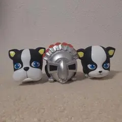 ジョジョの奇妙な冒険　イギー　ボールフィギュア　ソフビ　ナムコ限定　3種セット