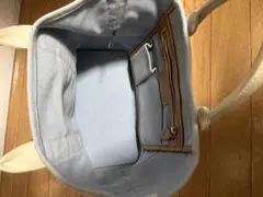 ラルフローレン　ハンドバッグ　ライトブルー