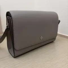 【TORY BURCH】 CROSS BODY グレー ショルダーバッグ タグ