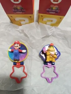 マクドナルド ハッピーセット スーパーマリオ フィギュア マリオ　クッパ