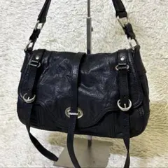 miu miu archive leather shoulder bag