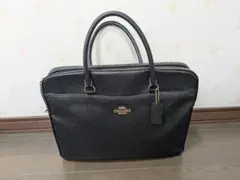COACH トートバッグ ブラック レザー