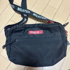 MILKFED. ショルダーバッグ ブラック