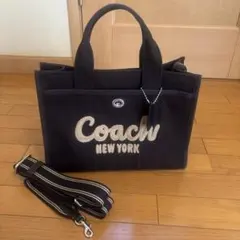 COACH カーゴトート 2WAY ブラック
