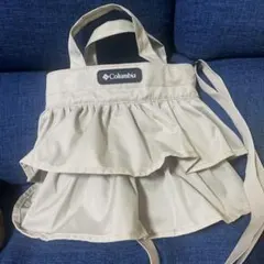 Columbia フリル ショルダーバッグ ベージュ