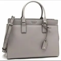 【中古品】ケイトスペード 2wayトートバッグ A4 グレー