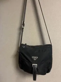 PRADA ナイロン ショルダーバッグ ブラック