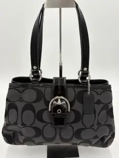 COACH コーチ ソーホー シグネチャー トートバッグ F19258