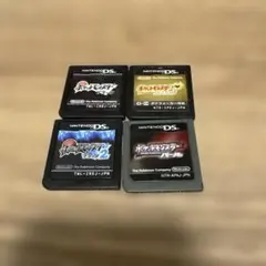 ニンテンドーDS ポケットモンスター 4本セット