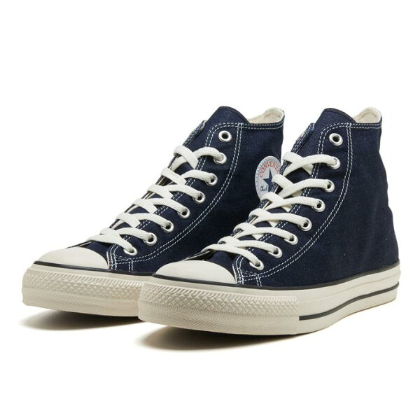 【CONVERSE】 コンバース AS (R) ORGANICDENIM HI オールスター (R) オーガニックデニム HI 31309430 INDIGO7H(26cm)